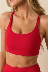 SPANXsmooth™ Red OnForm Low Impact Sports Bra
