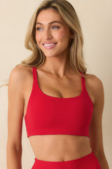 SPANXsmooth™ Red OnForm Low Impact Sports Bra