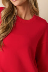SPANX AirEssentials® Red Crewneck Tunic