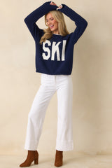 Z Supply Blue Sapphire Ski Plush Sweater