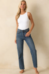 Roxanna White Sleeveless Tank Bodysuit