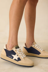 Vintage Havana Denisse Navy Suede Sneakers