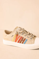 Vintage Havana Alyne Nude Multi Canvas Sneakers