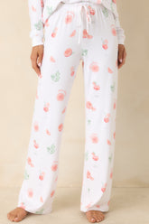 Z Supply So Sweet White Spritz Pajama Pants