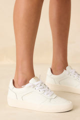 Vintage Havana White Fast 9 Sneakers