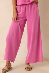 Z Supply Pink Cotton Scout Jersey Pants