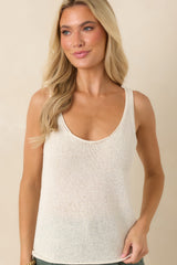 Z Supply Perch Ivory Linen Tank