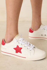 Vintage Havana Alive Red Multi Canvas Sneakers
