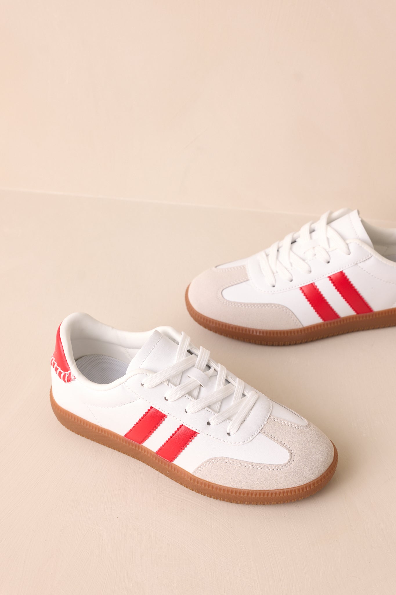Midtown Market Red Retro Sneakers