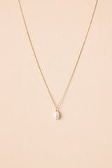 A Brighter Perspective Gold Ivory Pearl Necklace