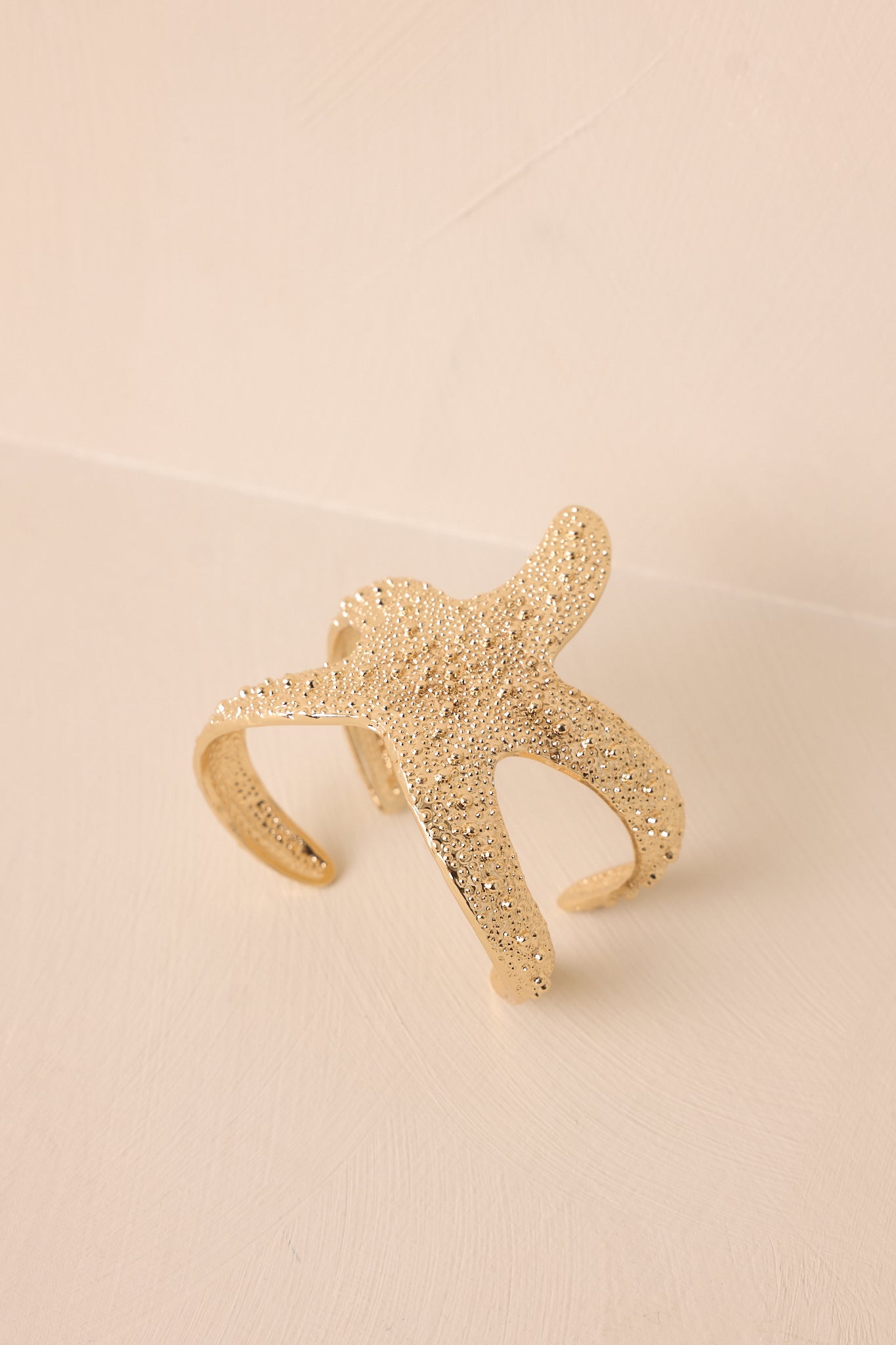 Seas Ahead Gold Starfish Bracelet