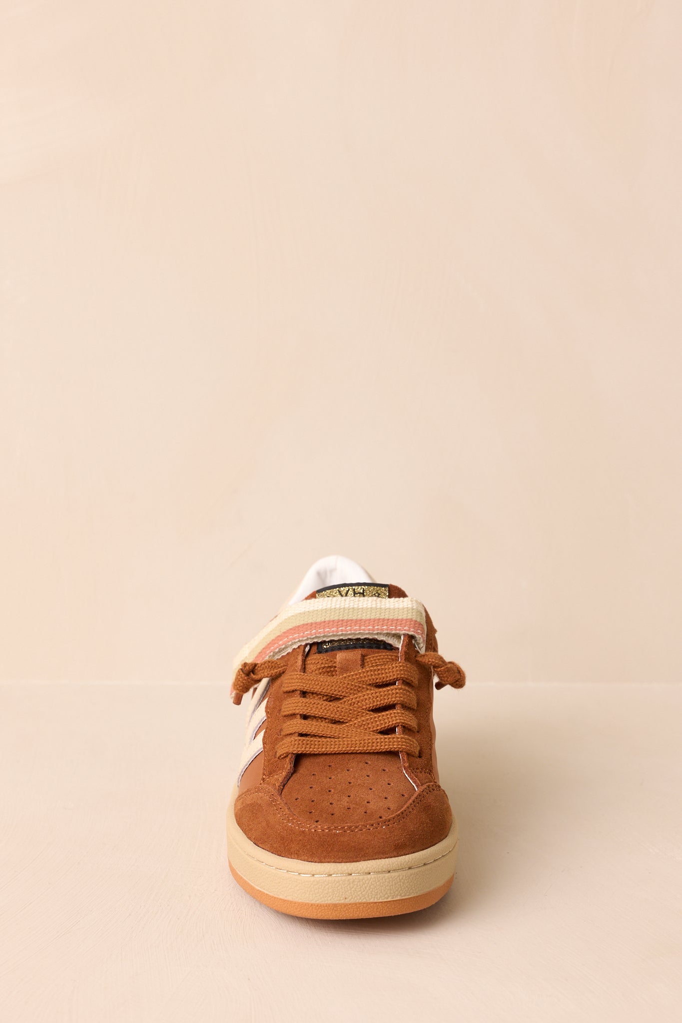 Vintage Havana Next 10 Brown Faux Suede Low Top Sneakers