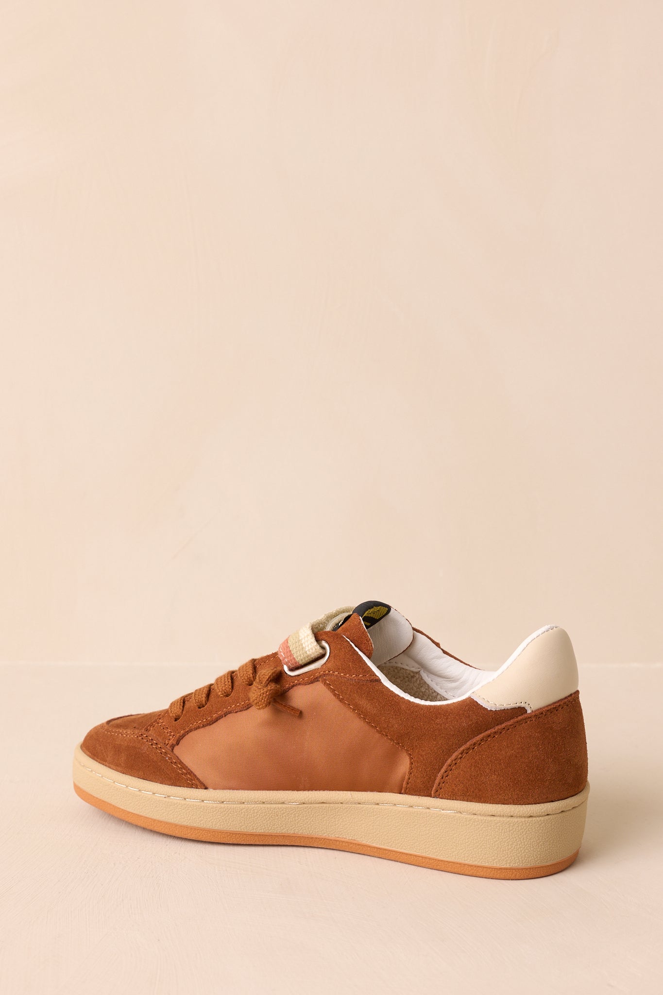 Vintage Havana Next 10 Brown Faux Suede Low Top Sneakers