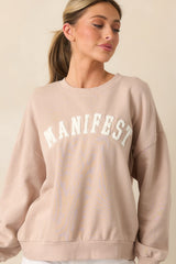 Z Supply Manifest Mushroom Brown Sweatshirt