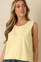 Z Supply Sunnyside Yellow Sun Seeker Tank
