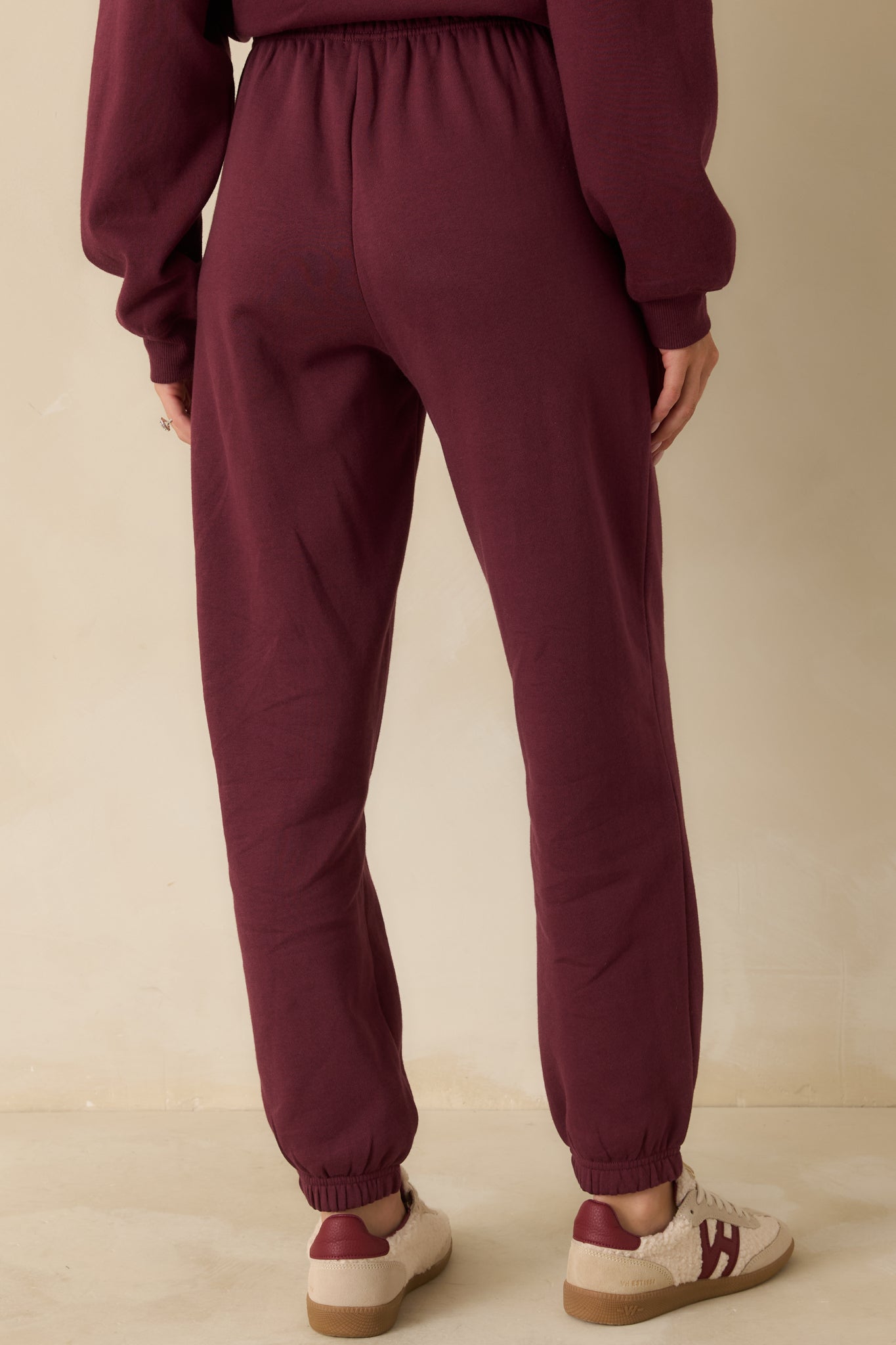 Z Supply Merlot Red Stadium Jogger