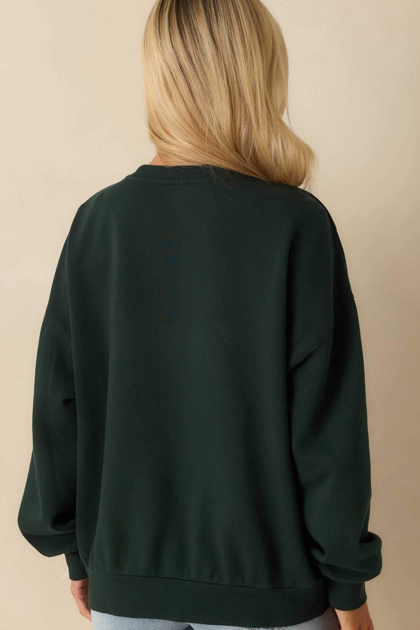 Z Supply Garland Green Cotton Bright Sunday Sweatshirt