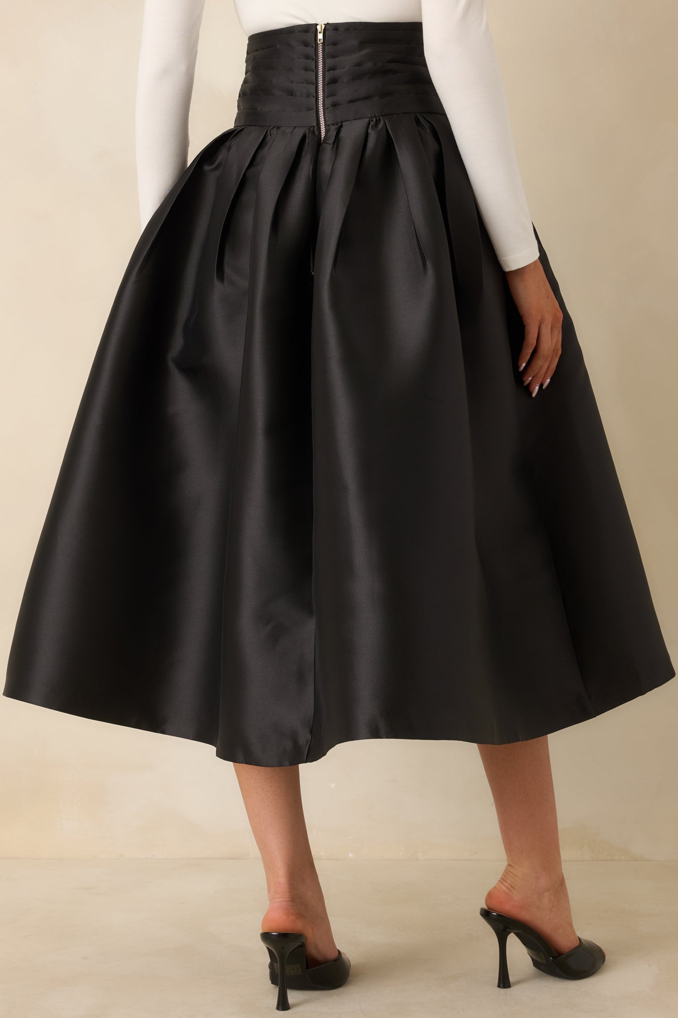 Prosperina Ines Black Maxi Skirt