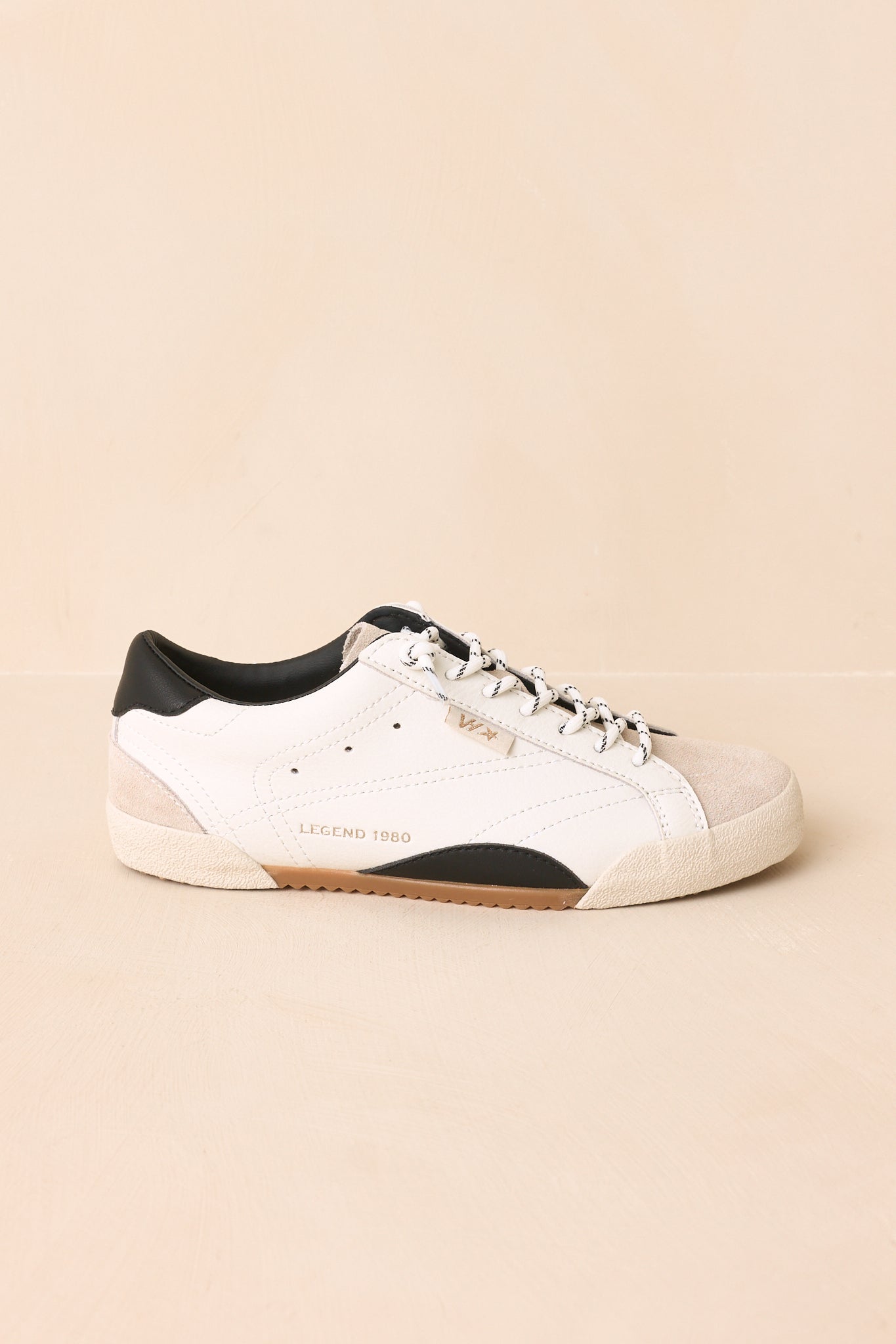 Vintage Havana Beyond White Multi Leather & Suede Sneaker