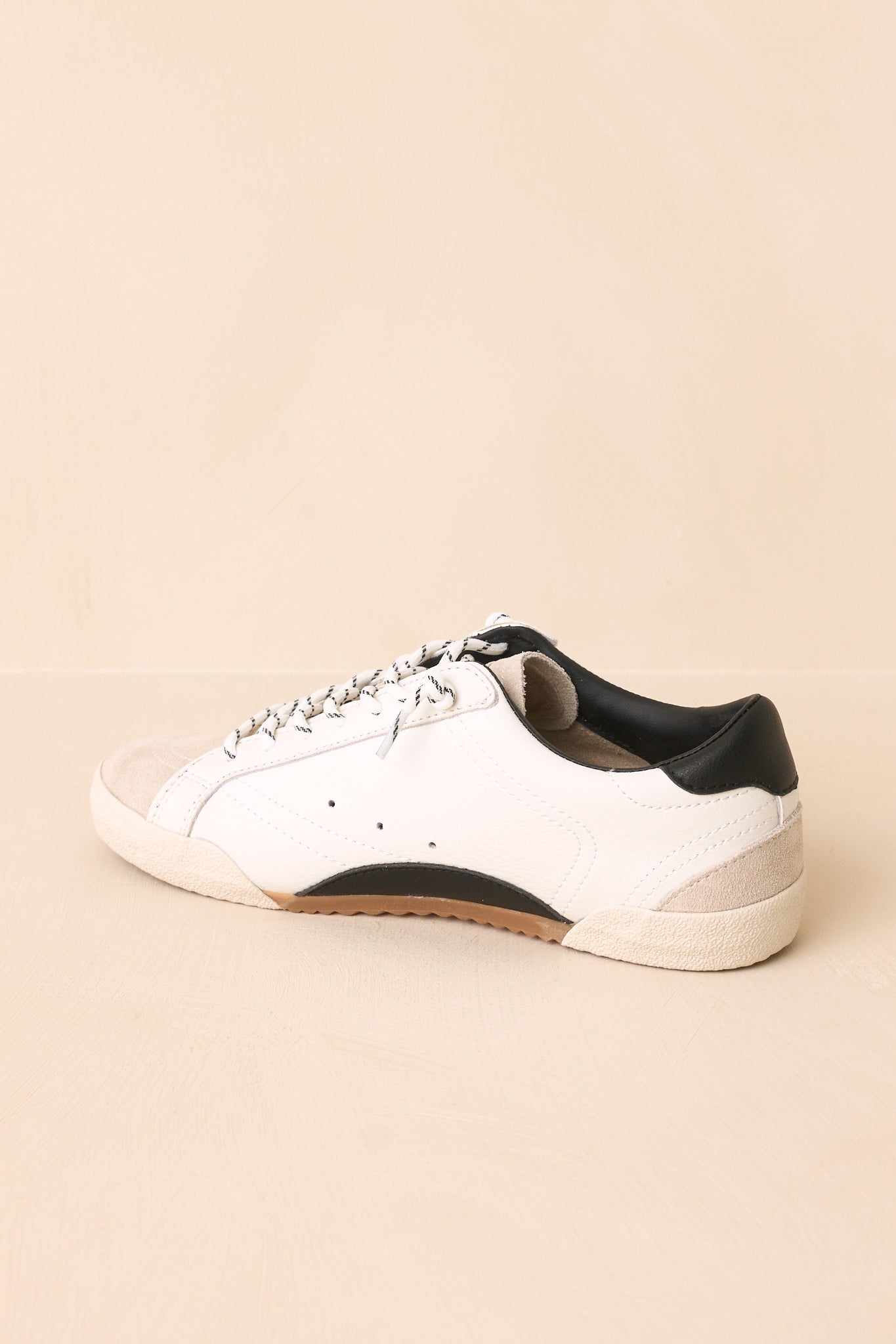 Vintage Havana Beyond White Multi Leather & Suede Sneaker
