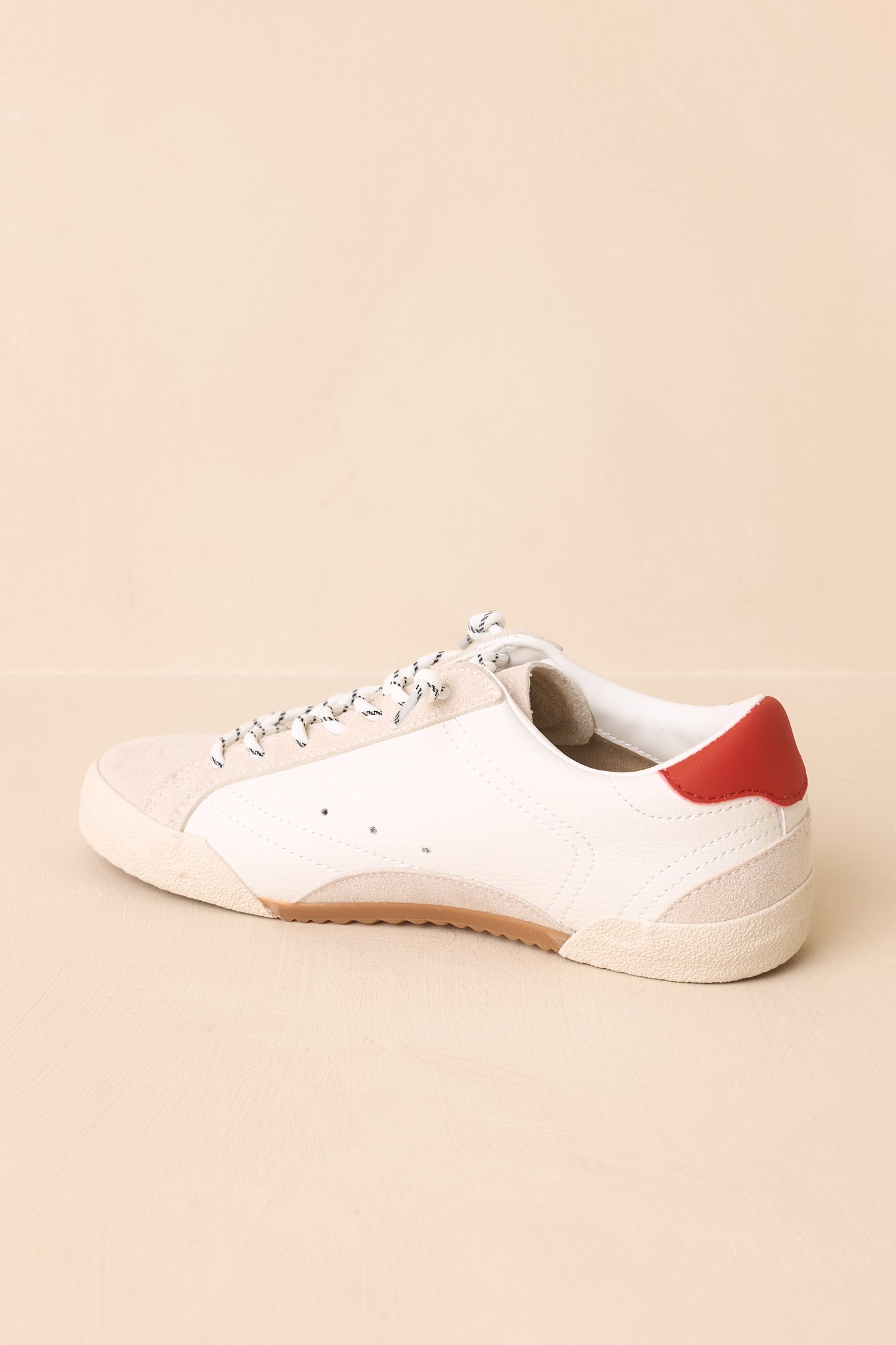 Vintage Havana Legend White Multi Faux Leather & Suede Star Sneaker