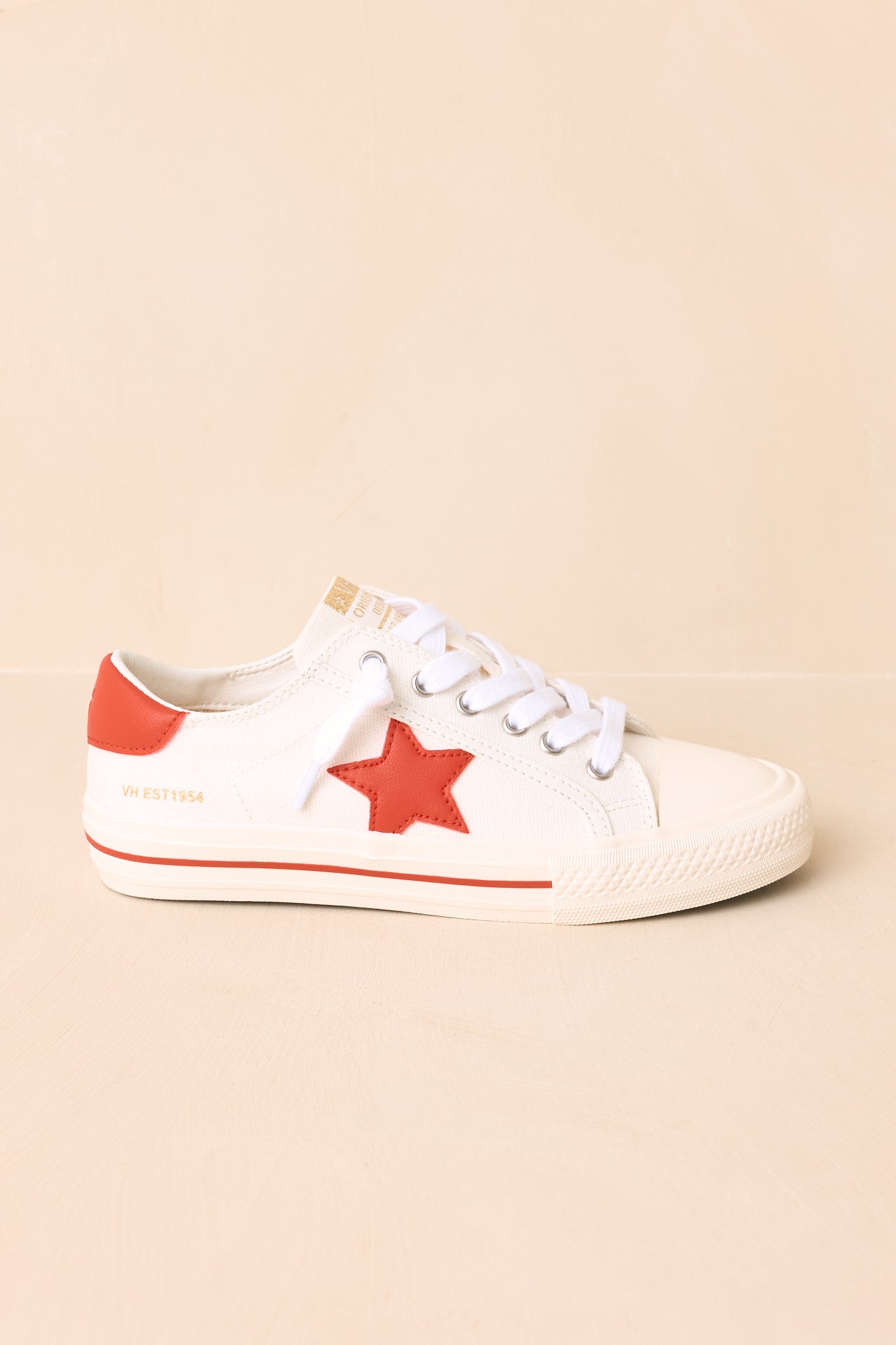 Vintage Havana Alive Red Multi Canvas Sneakers