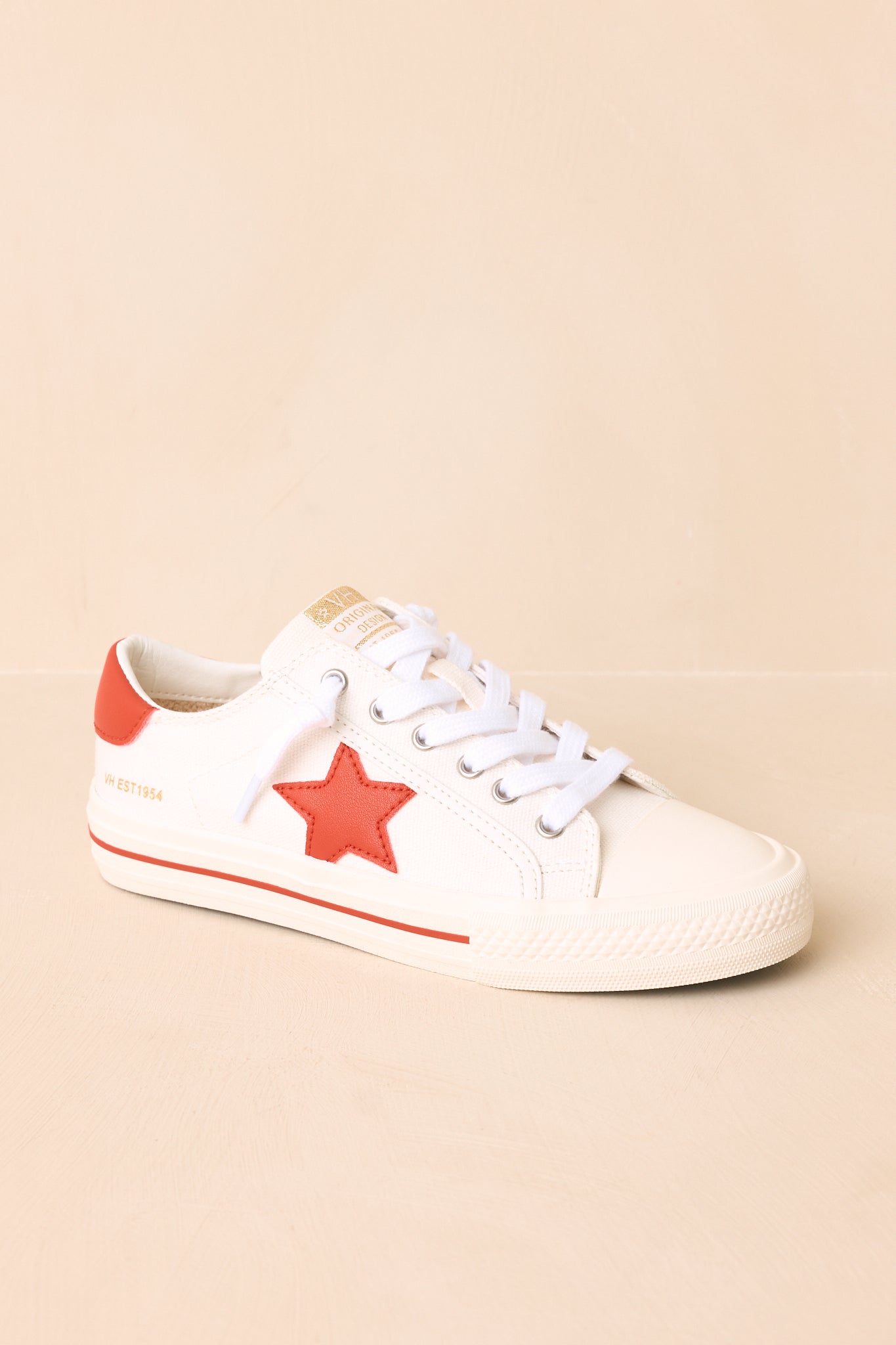 Vintage Havana Alive Red Multi Canvas Sneakers