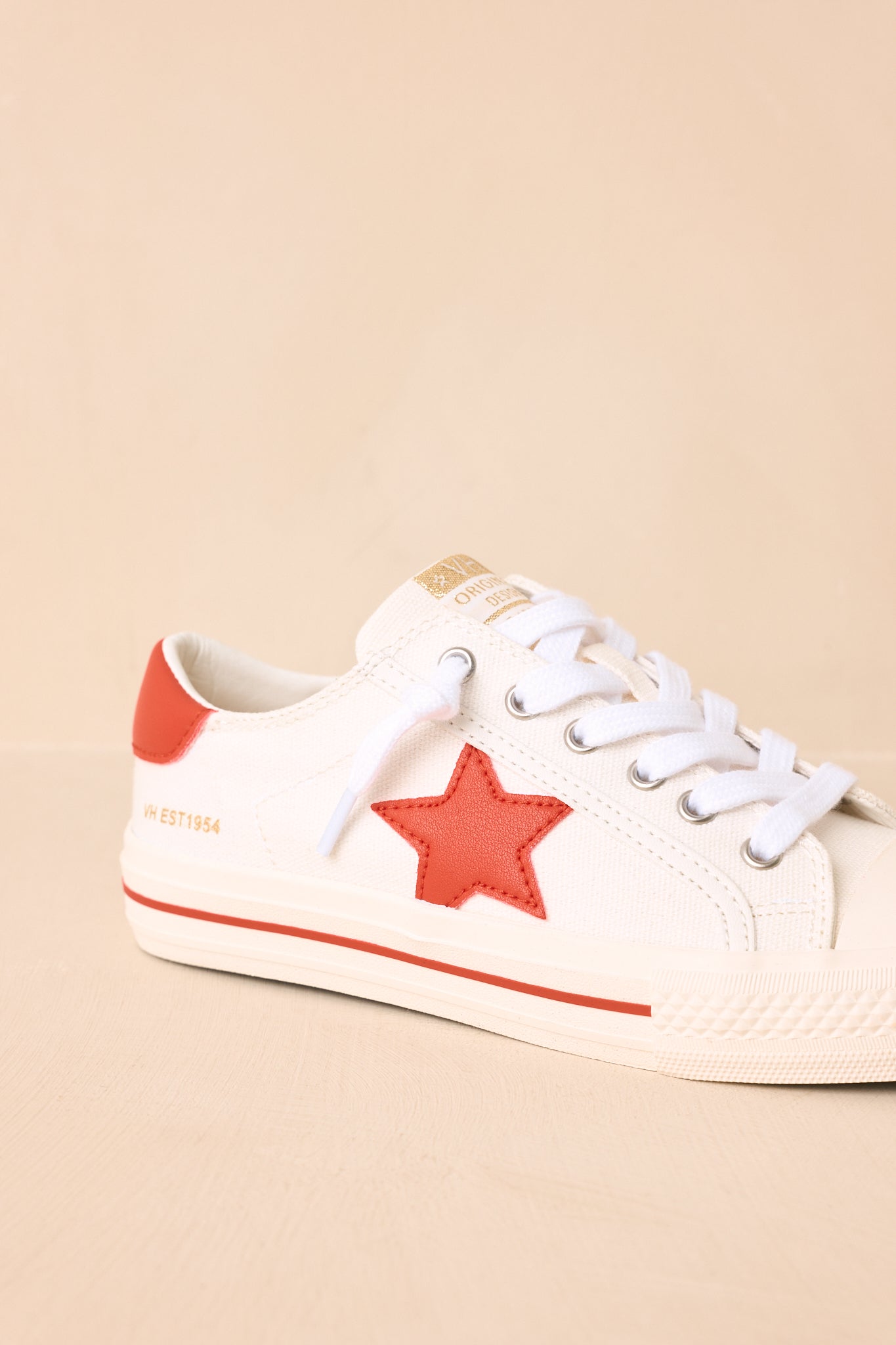 Vintage Havana Alive Red Multi Canvas Sneakers