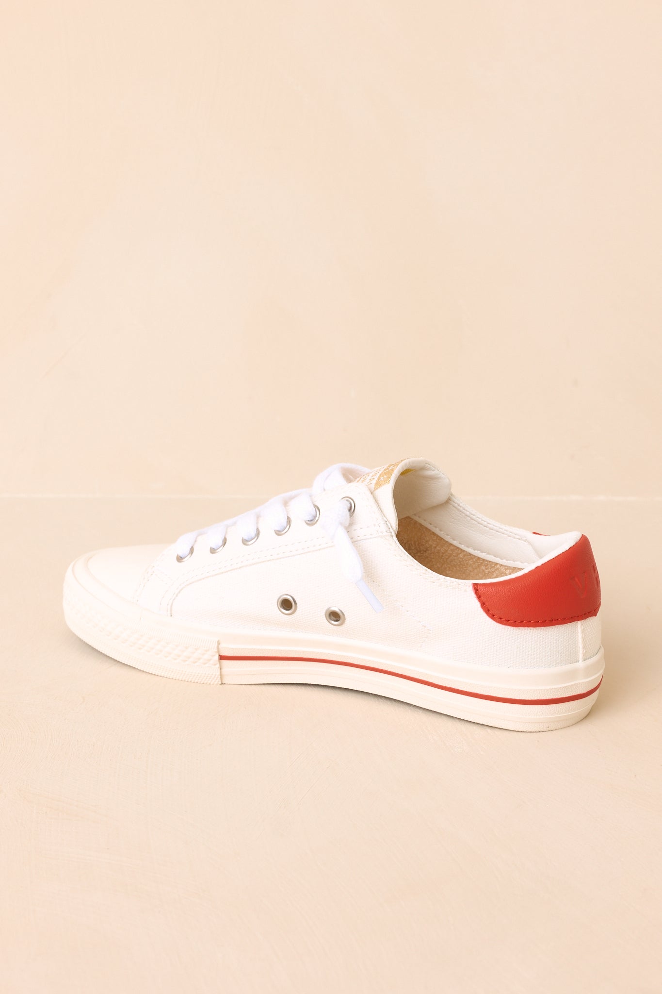 Vintage Havana Alive Red Multi Canvas Sneakers