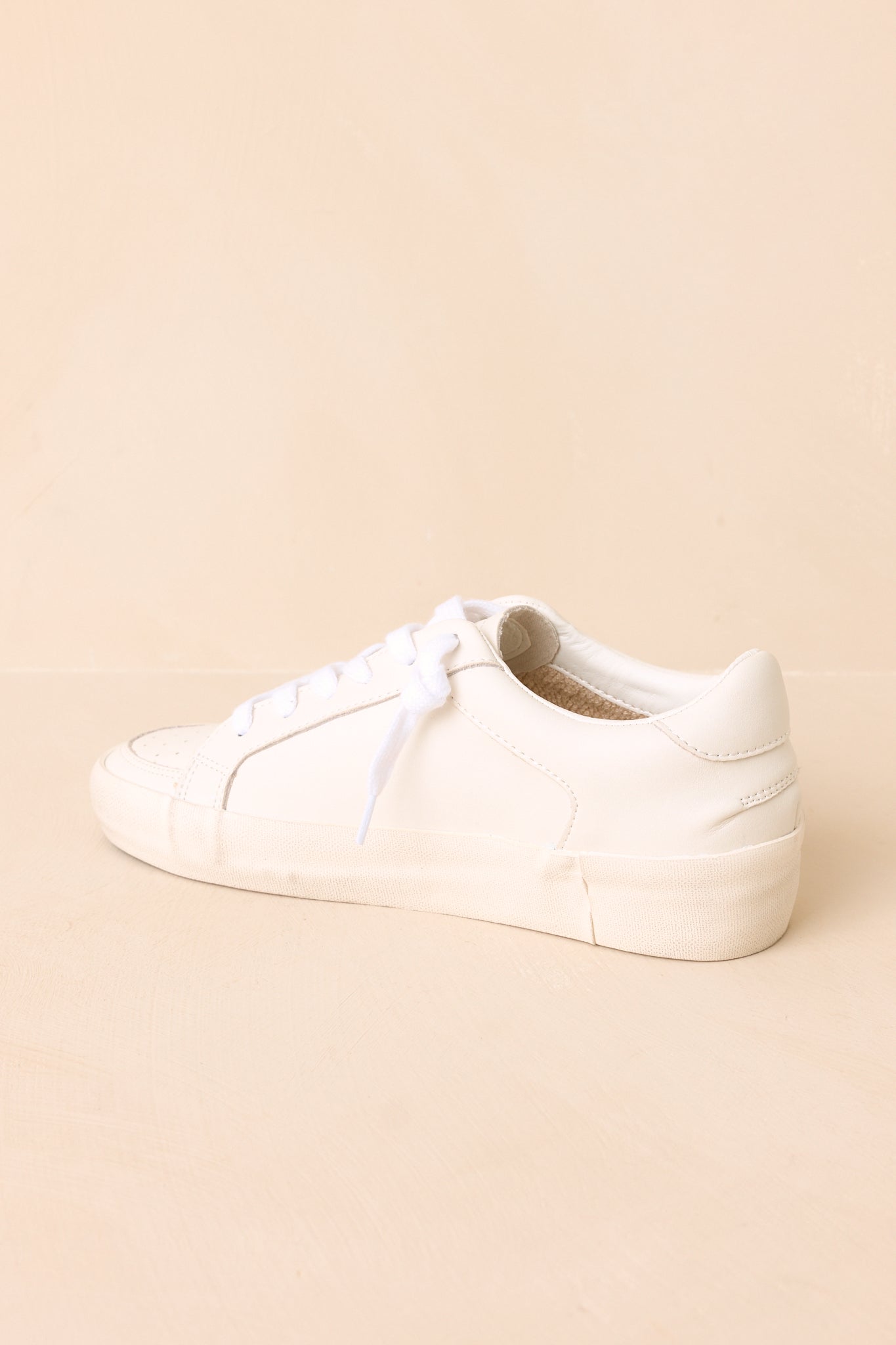 Vintage Havana Supreme White Leather Sneakers