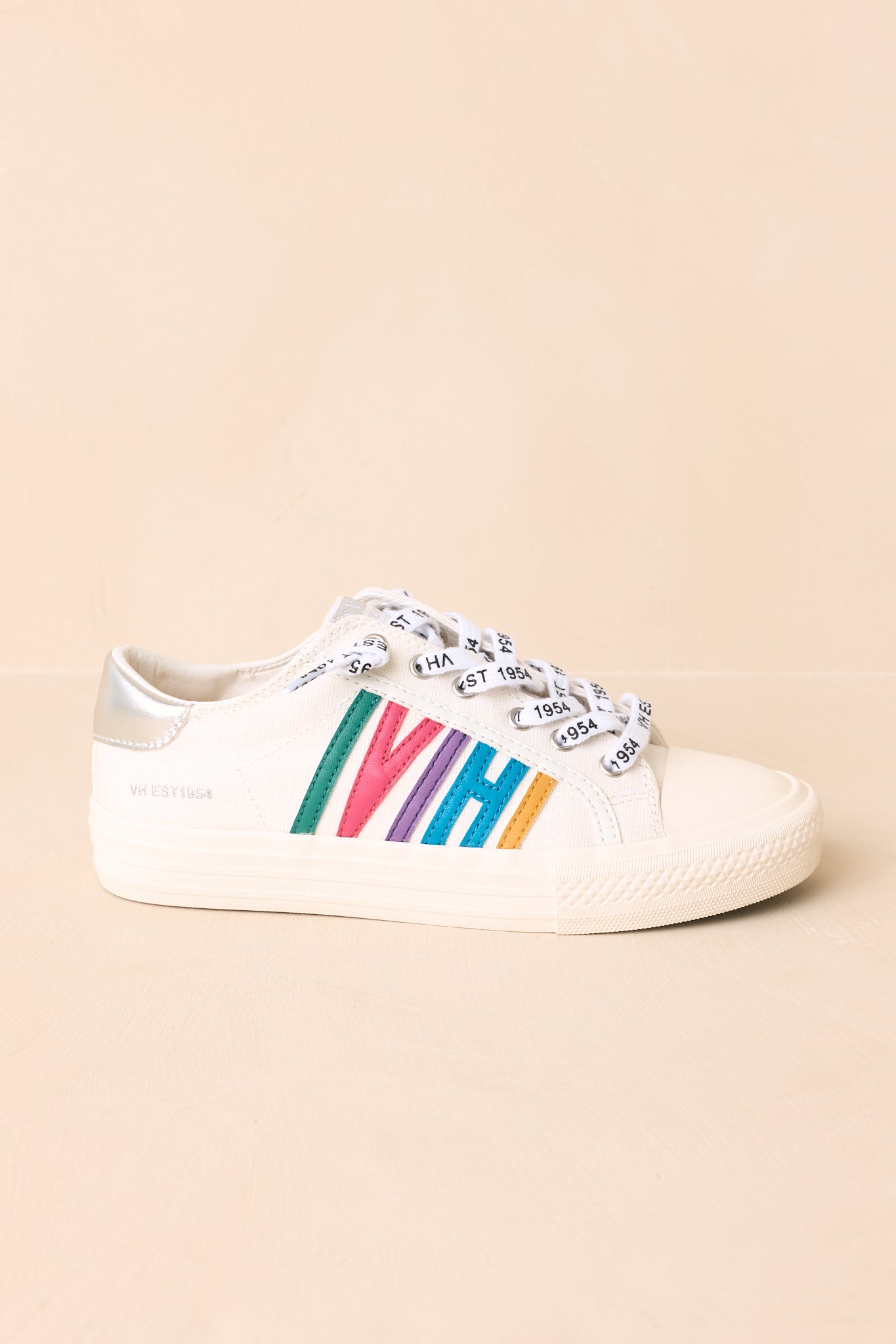 Vintage Havana Alyne White Multi Canvas Sneakers