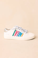 Vintage Havana Alyne White Multi Canvas Sneakers