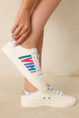 Vintage Havana Alyne White Multi Canvas Sneakers