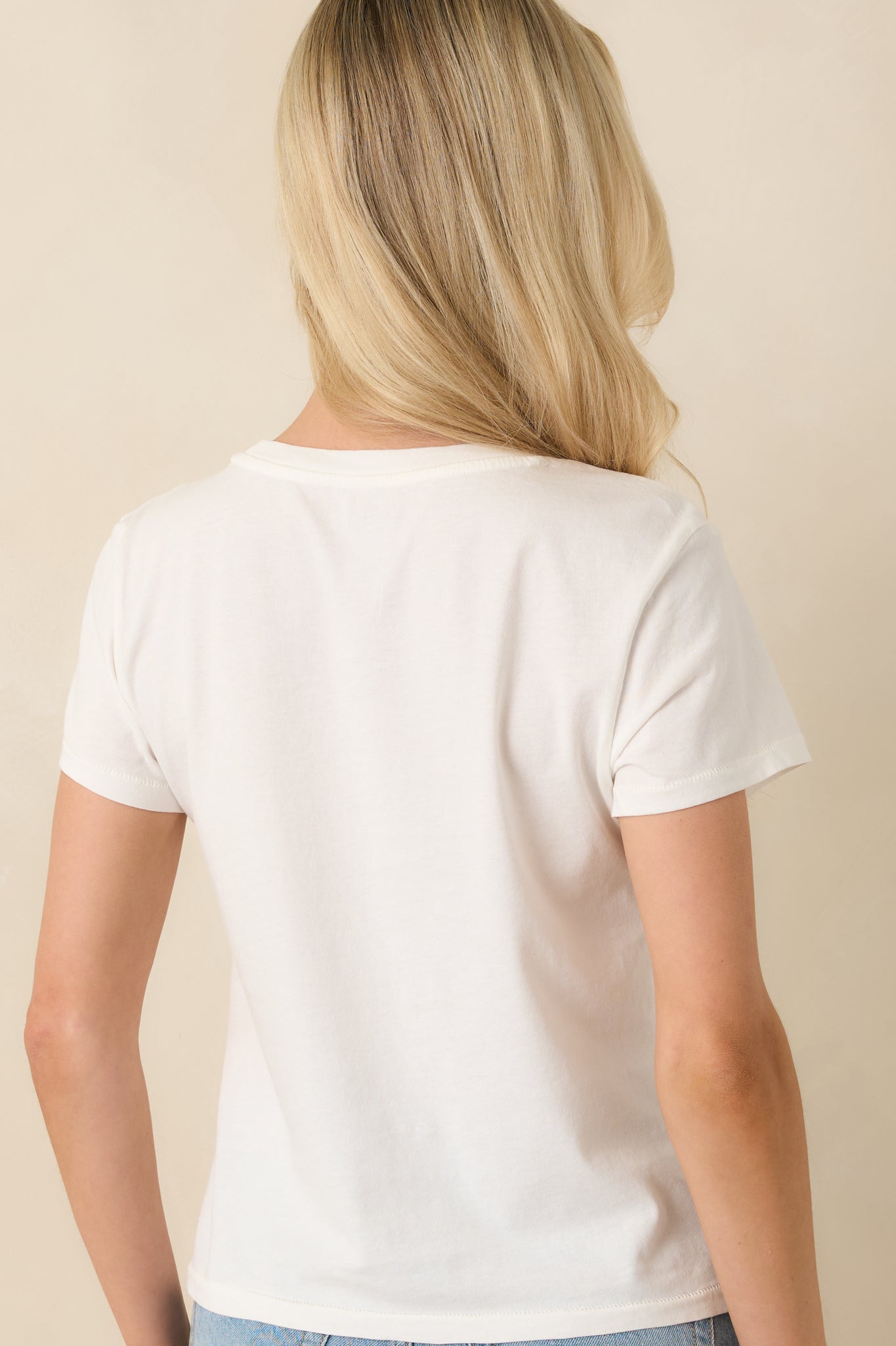 Z Supply White Cotton Del Sol Tourist Tee