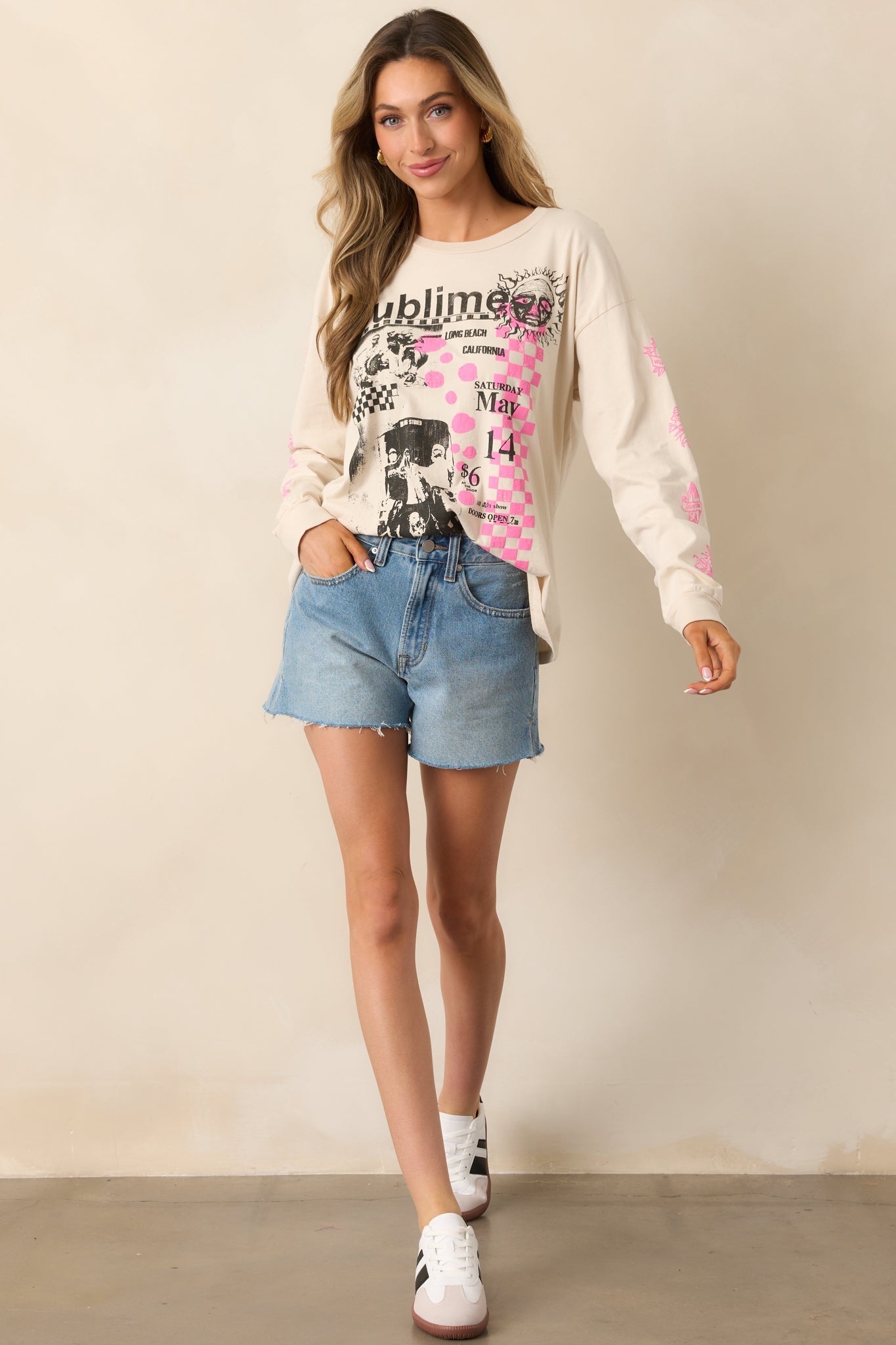Sublime Dirty White Love The One You Got Merch Long Sleeve