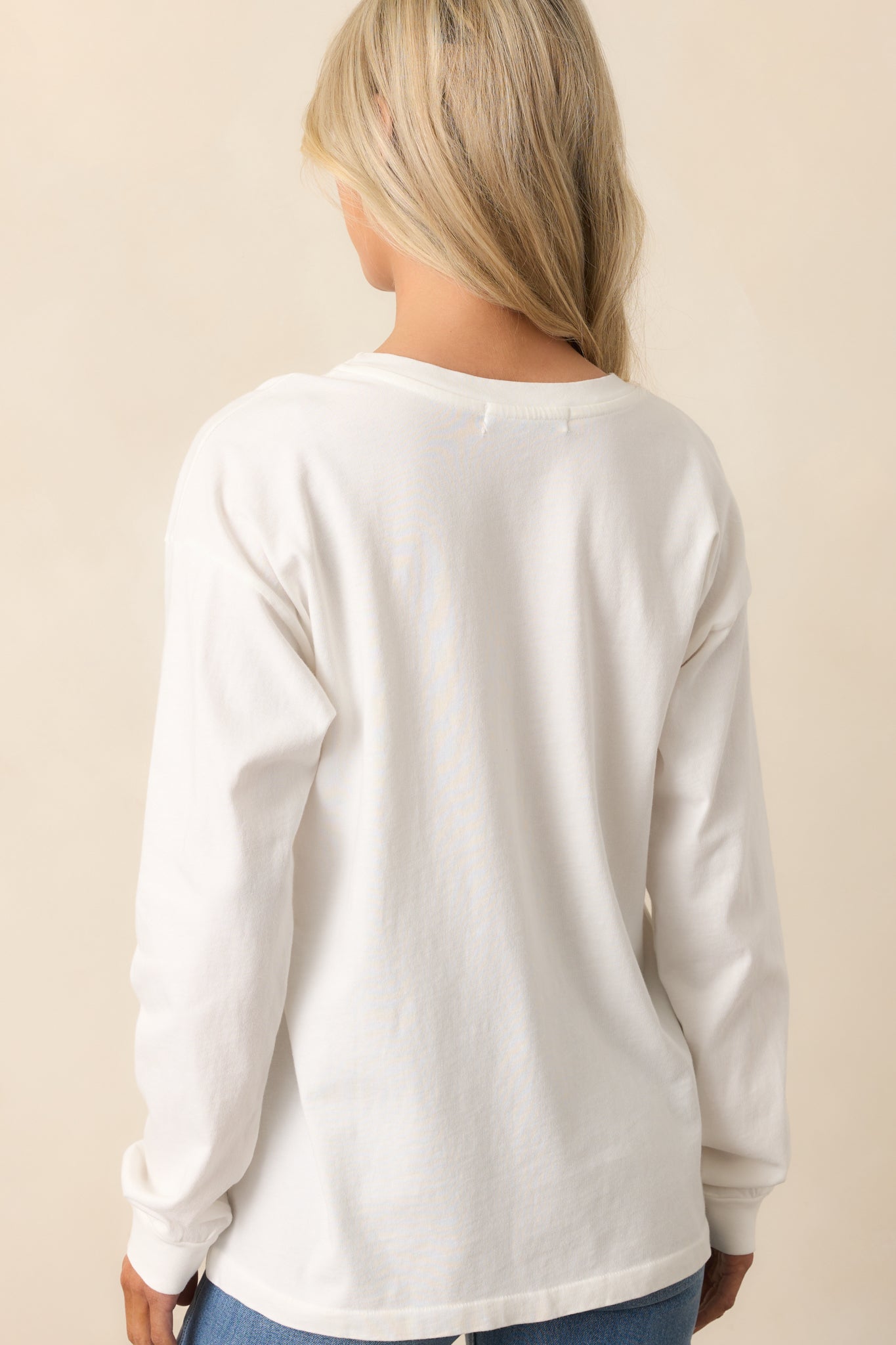 Morgan Wallen Long Live Cowgirls White Relaxed Long Sleeve Tee