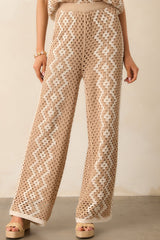 Z Supply Natural Loma Crochet Pant