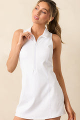 Z Supply White On The Move Active Dress