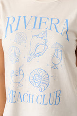 Z Supply Sea Salt Ivory Riviera Tourist Tee