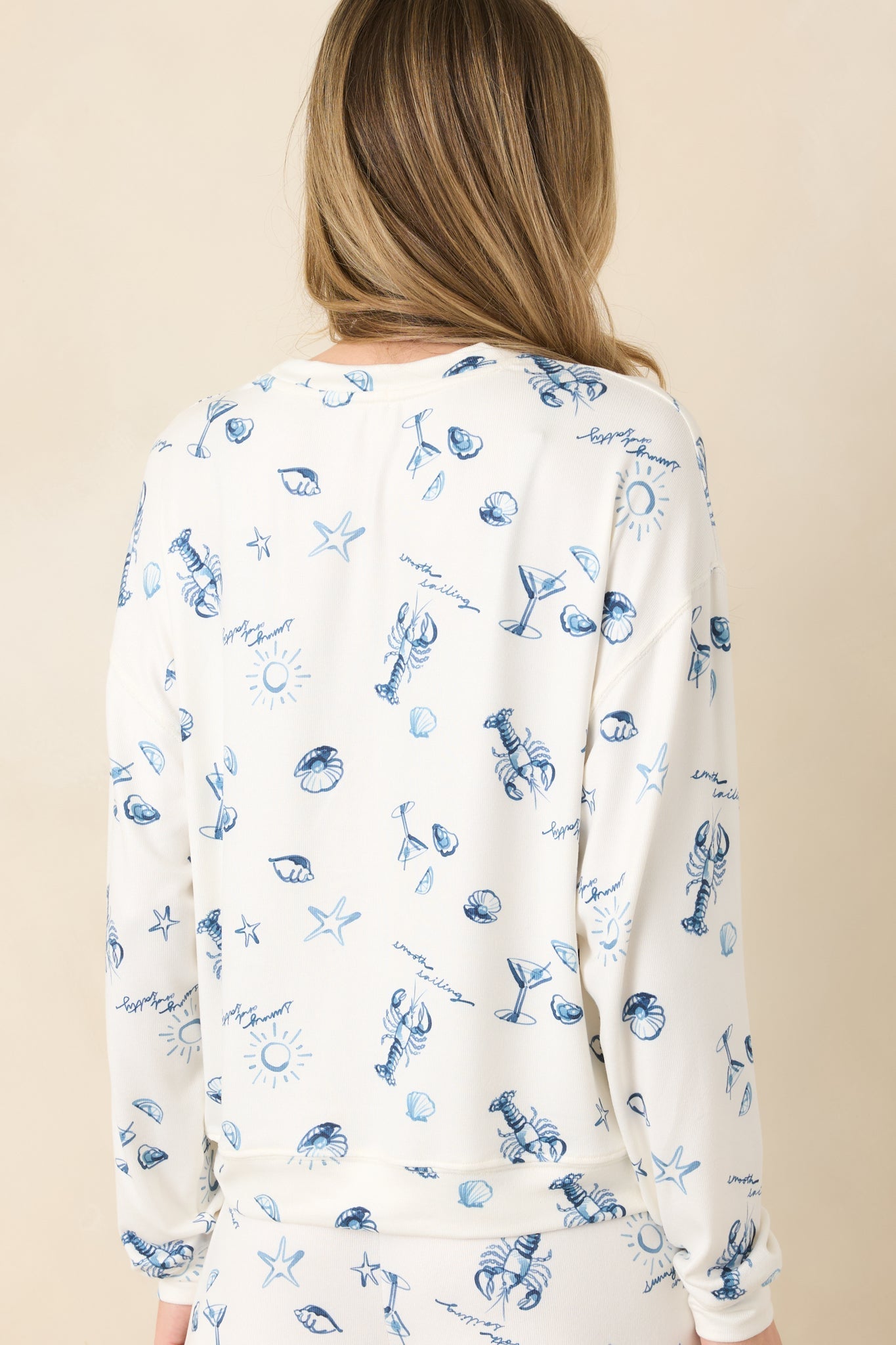 Z Supply Vanilla Ice Lost At Sea Long Sleeve Top