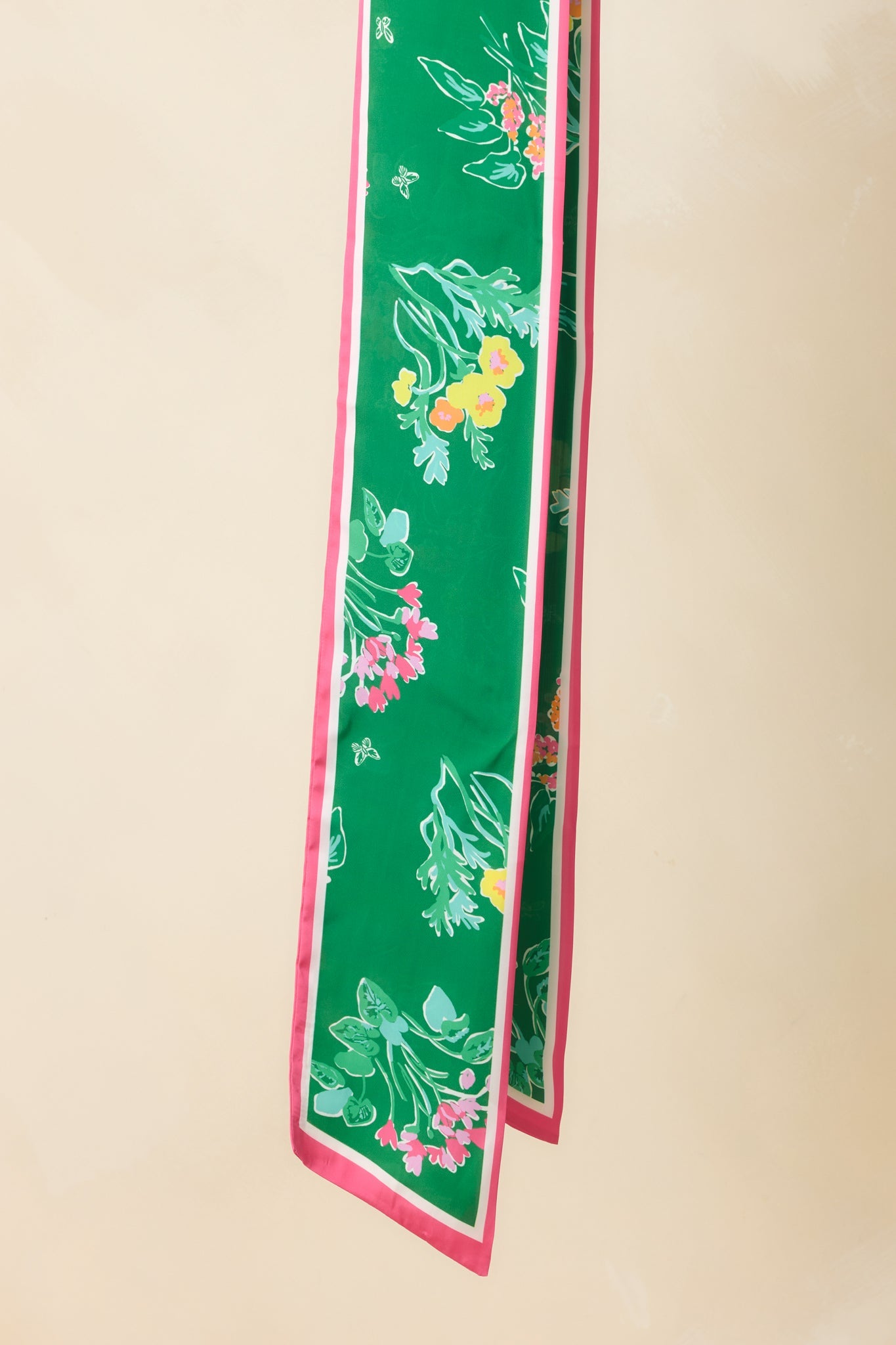 Prosperina Twillies Green Multi Floral Scarf Tie