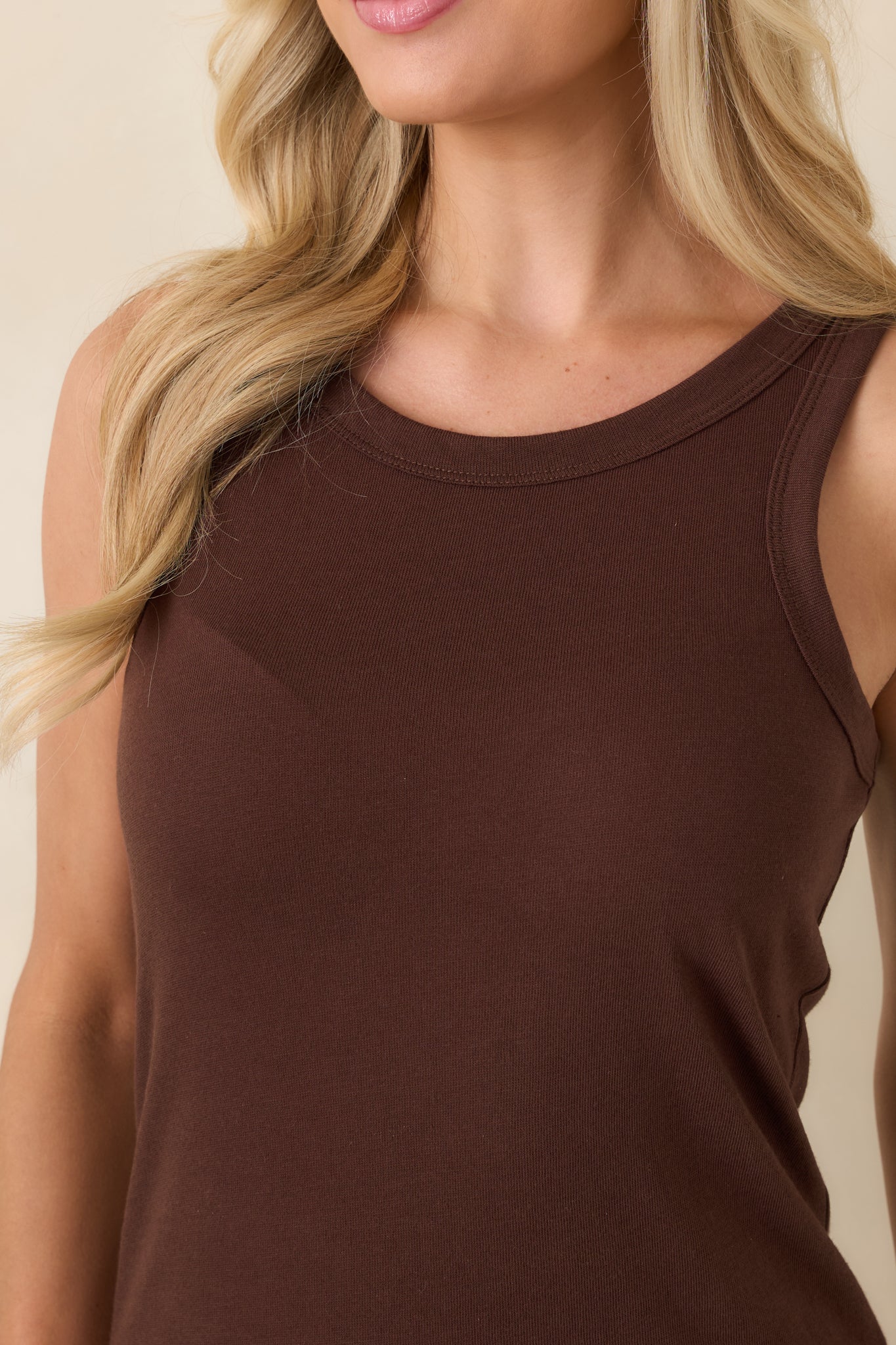 Z Supply Chocolate Brown Select Airy Tank