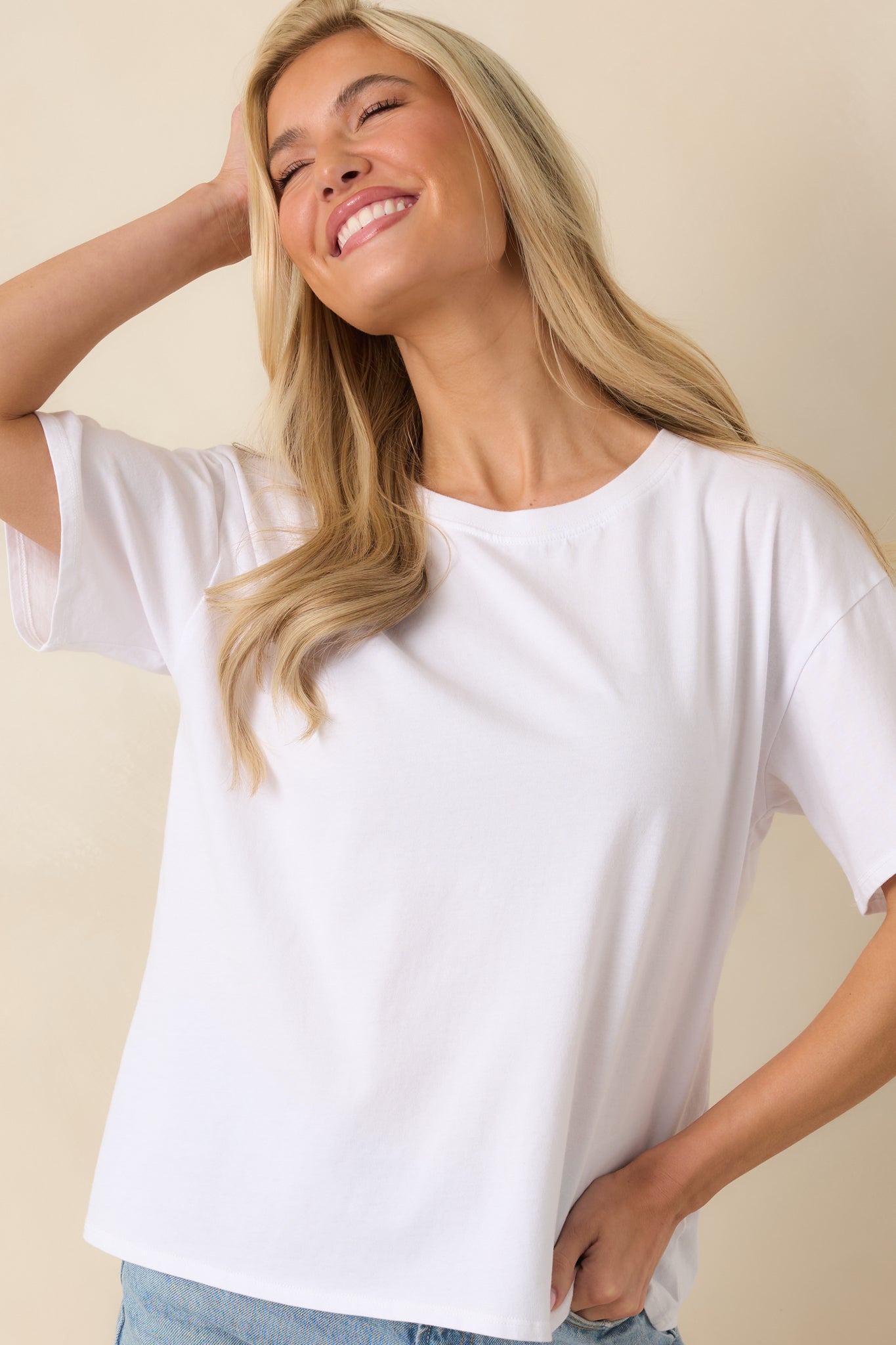 Well, Obviously Classic White Cotton Short Sleeve Tee