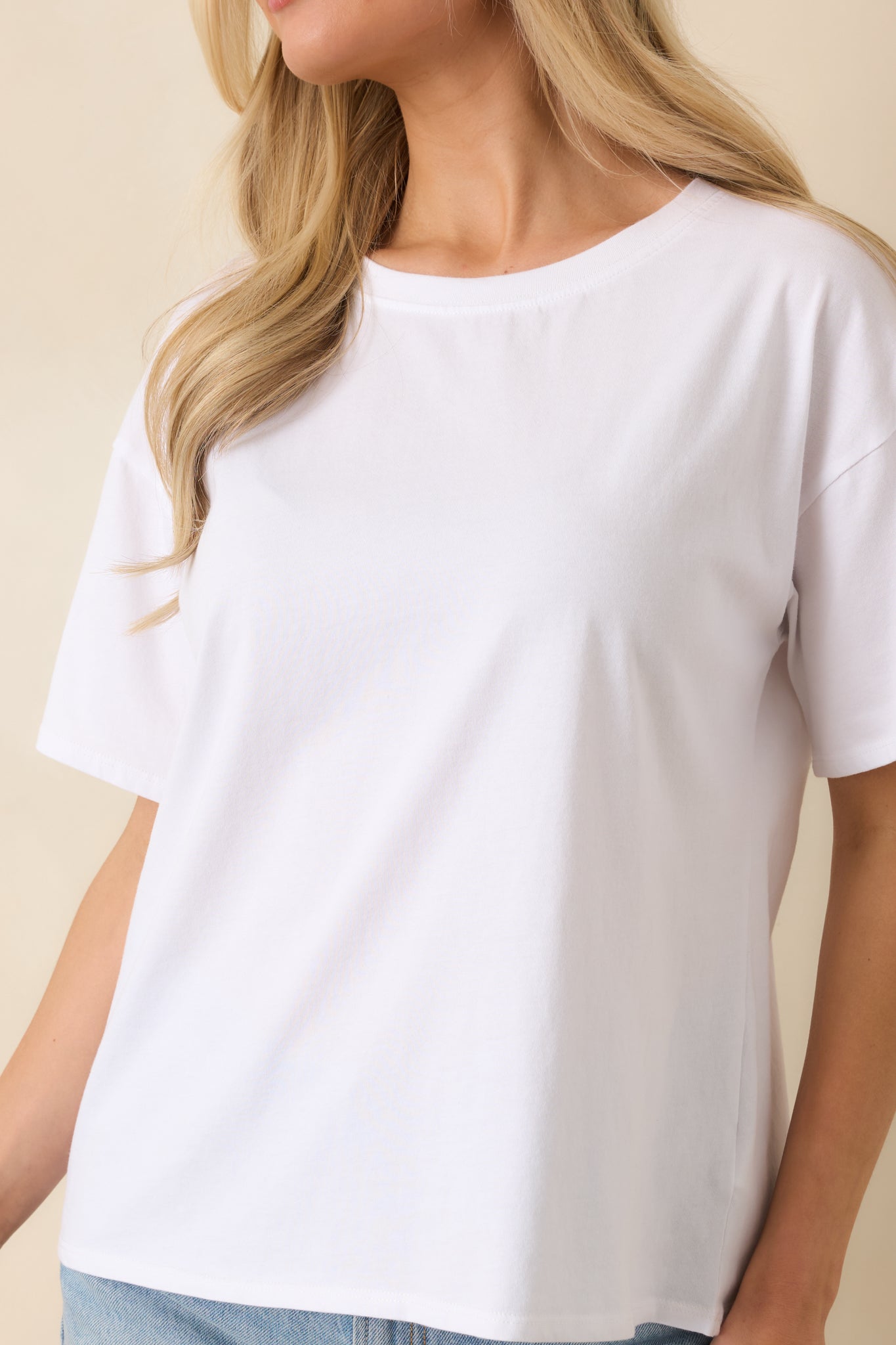 Well, Obviously Classic White Cotton Short Sleeve Tee