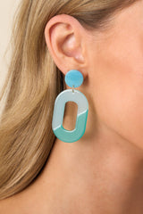 Make It Yours Blue Drop Earrings