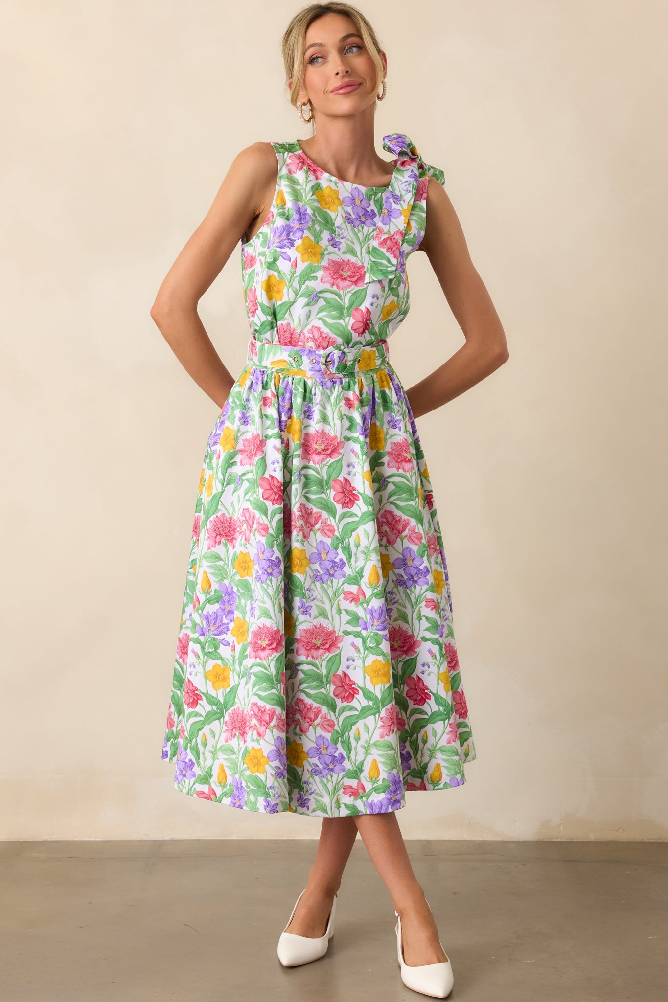 Sinclair Garden Party Floral Cotton Top