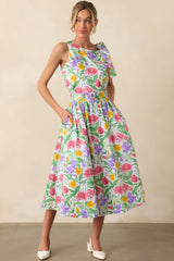 Sinclair Garden Party Floral Cotton Top