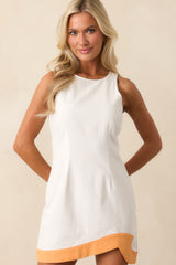 MINKPINK White Alora Wave Mini Dress