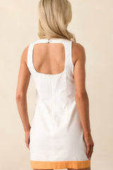 MINKPINK White Alora Wave Mini Dress