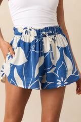 Z Supply Riviera Blue Cima Madero Short